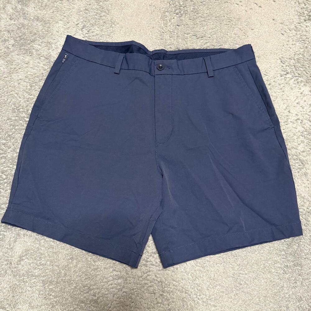 Vineyard Vines Shorts Mens 35 Blue On The Go OTG Performance